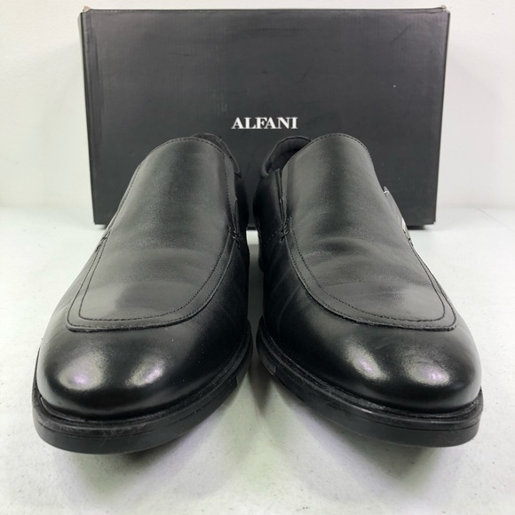 Alfani Wayde Black Slip On Loafer Shoes main image 8